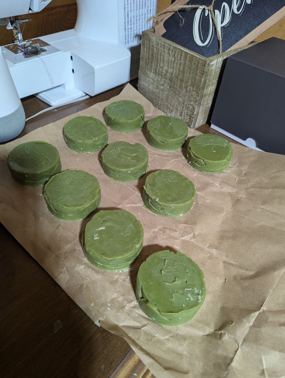 Spirulina bergamot soap