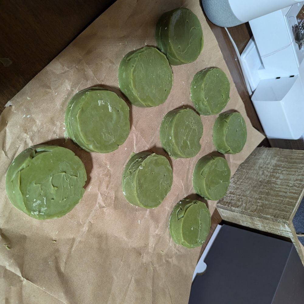 Spirulina bergamot soap