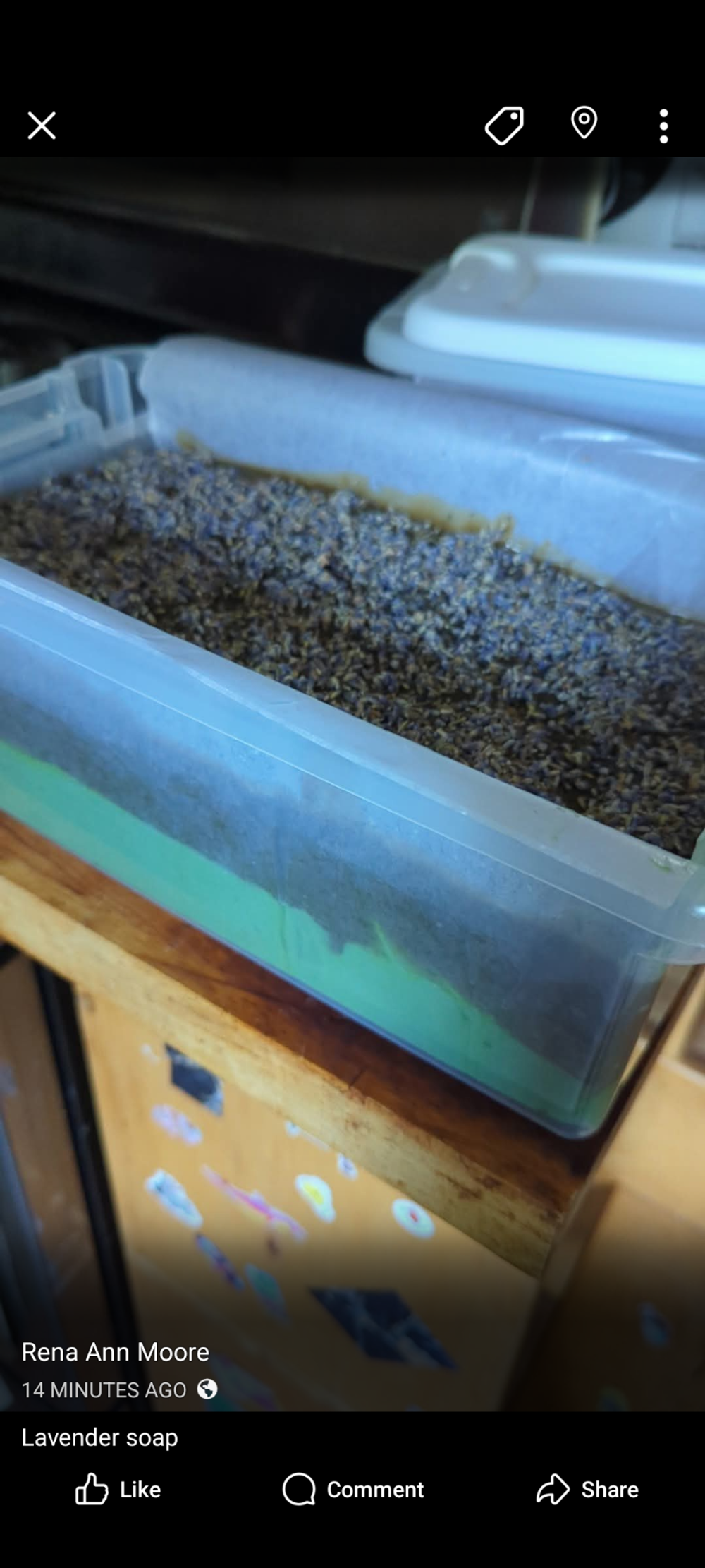 Lavender soap