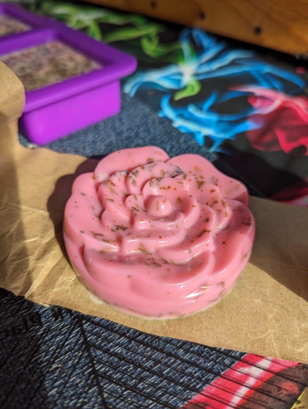 Homemade soap 